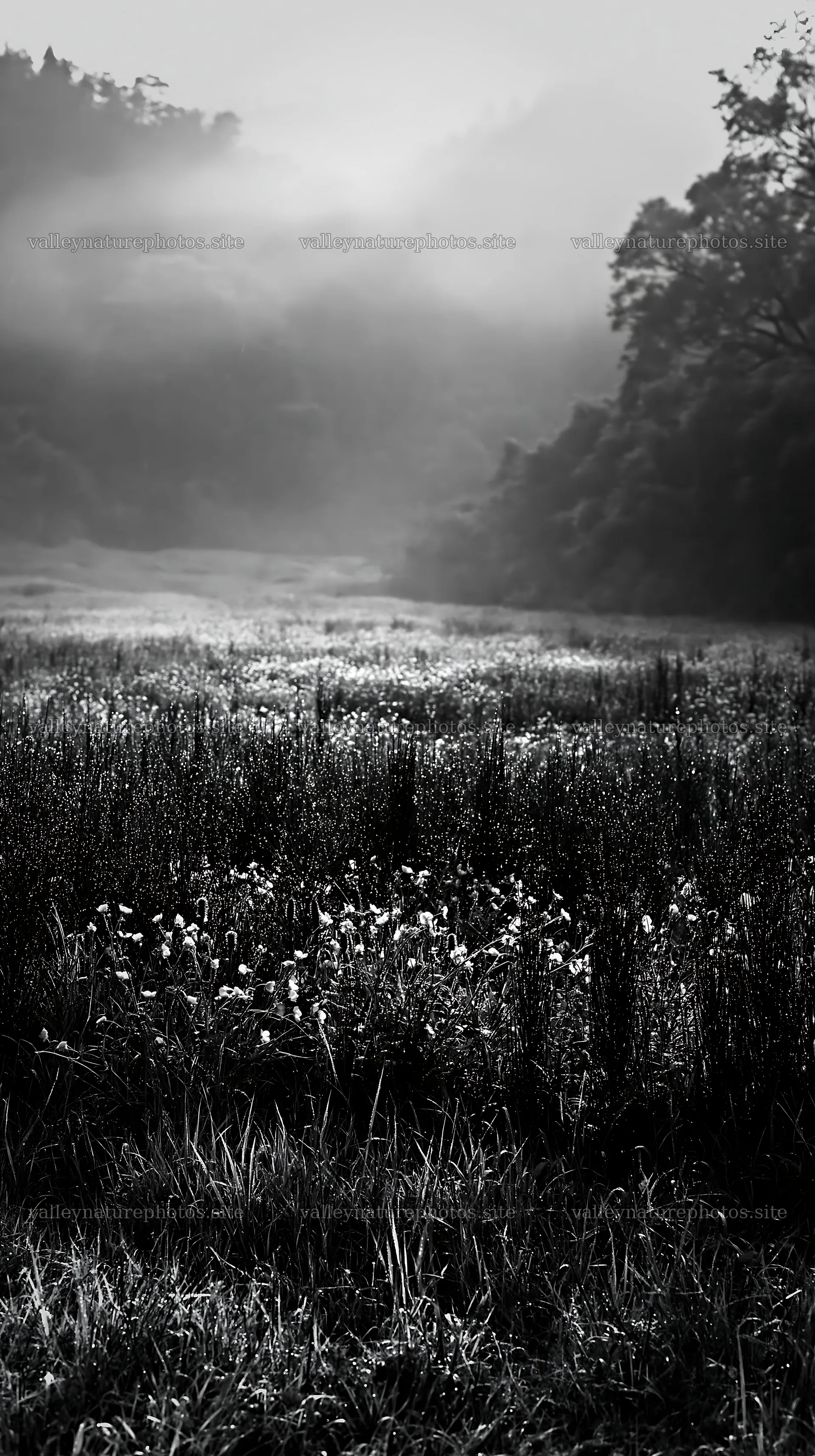 Meadow in Shizuoka after heavy rain – nature photography 5938x10608