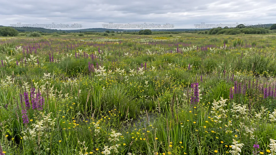 Colorful Wildflowers Across a Broad Meadow – nature photography 10324x5812