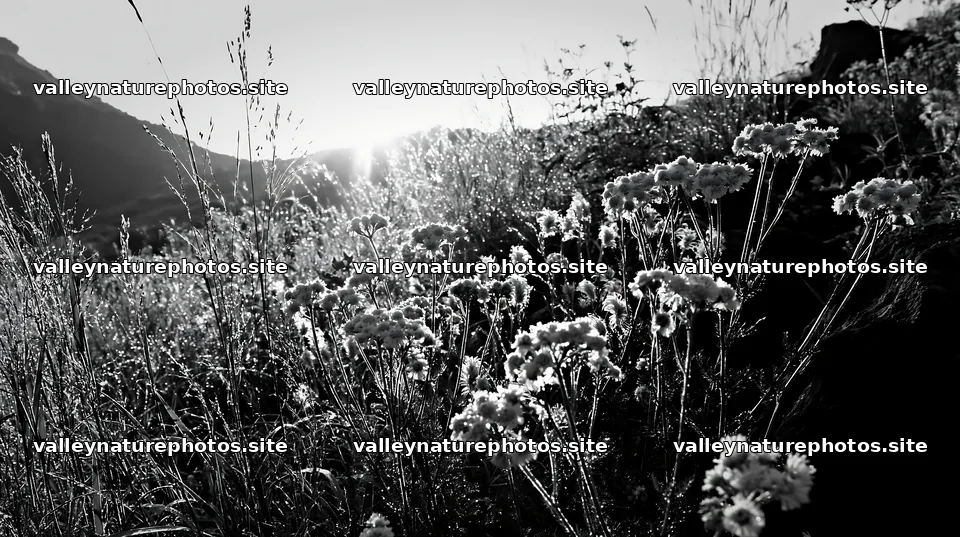Yamanashi regenerative meadow with basalt stones at sunrise – nature photography 10608x5938