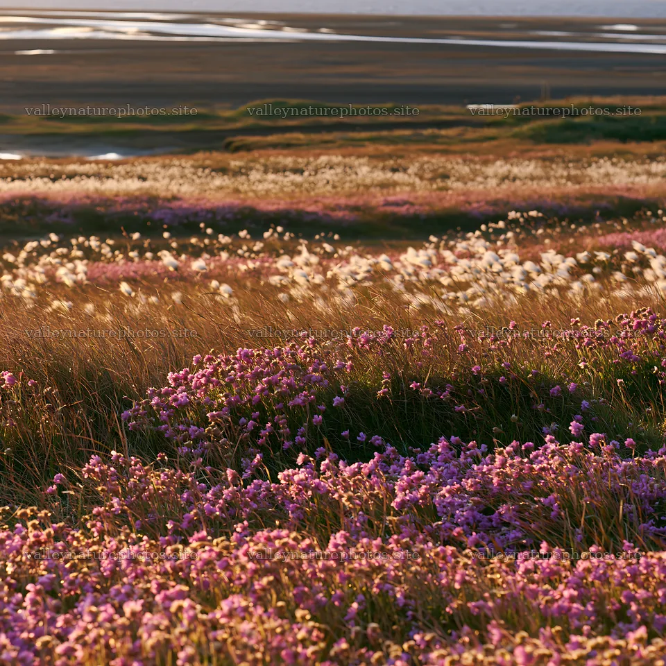 Regenerative meadow with blooming flowers and grass – nature photography 7938x7938